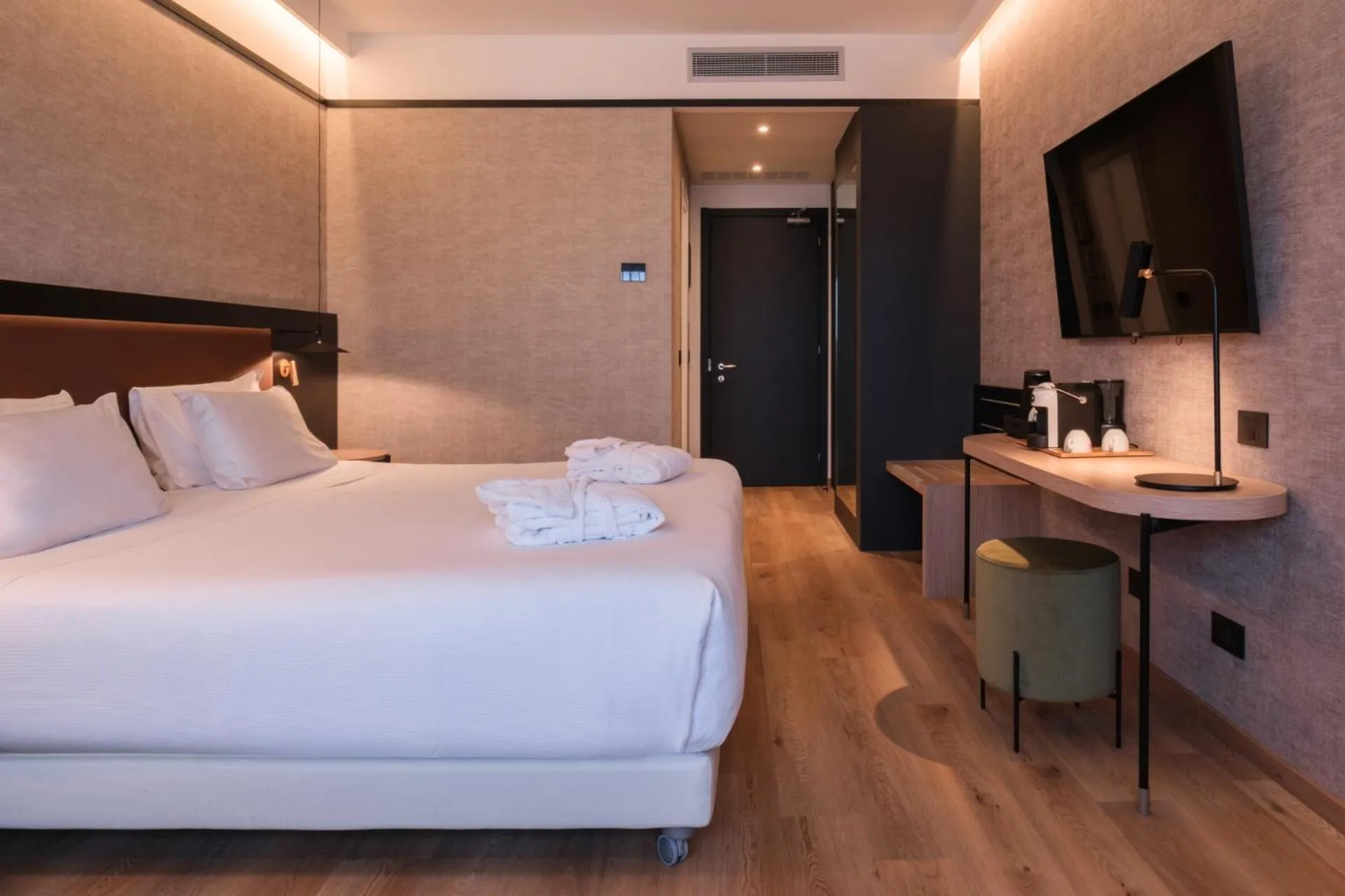 Bed in Savhotel Mantegna Padova