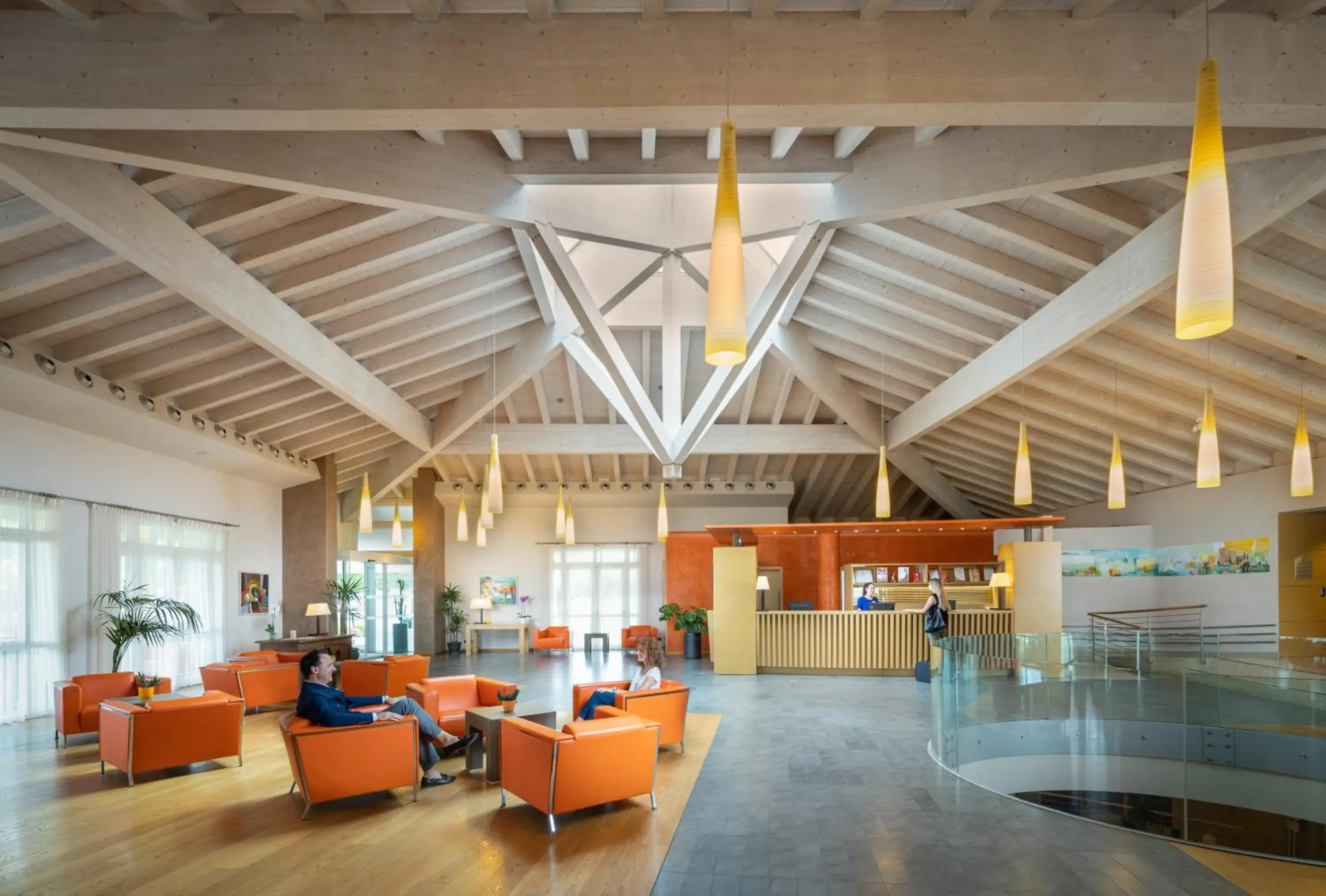 Lobby or reception in Hotel Caesius Thermae & Spa Resort Lobby or reception in Hotel Caesius Thermae & Spa Resort