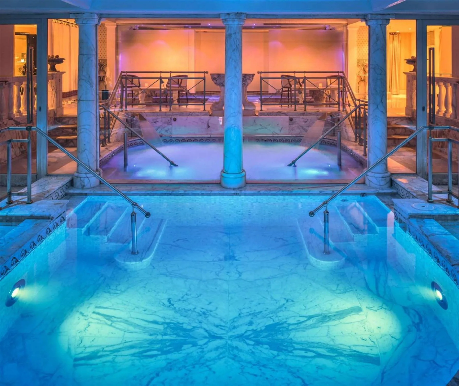 Pool view in Rome Cavalieri, A Waldorf Astoria Hotel