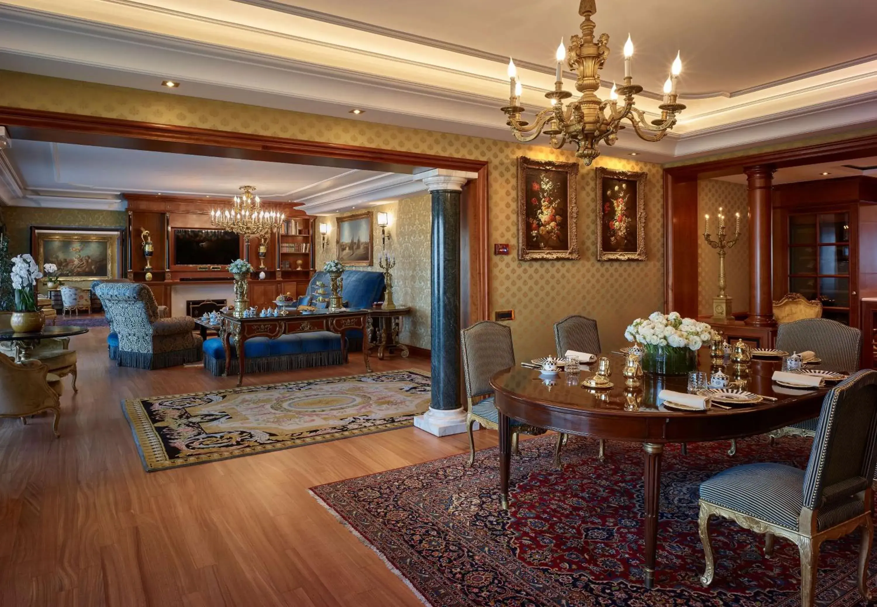 Living room in Rome Cavalieri, A Waldorf Astoria Hotel Living room in Rome Cavalieri, A Waldorf Astoria Hotel