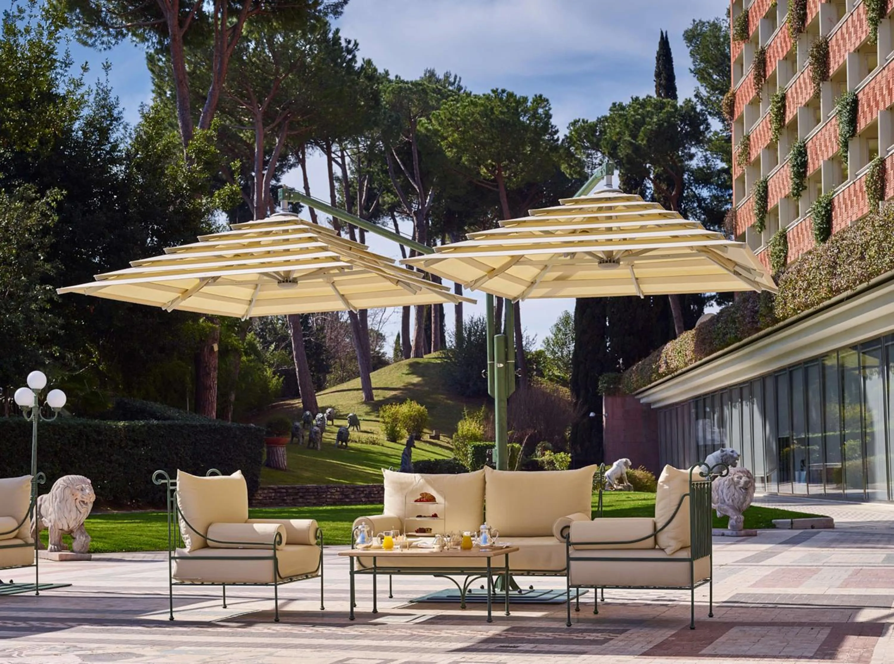 Property building in Rome Cavalieri, A Waldorf Astoria Hotel