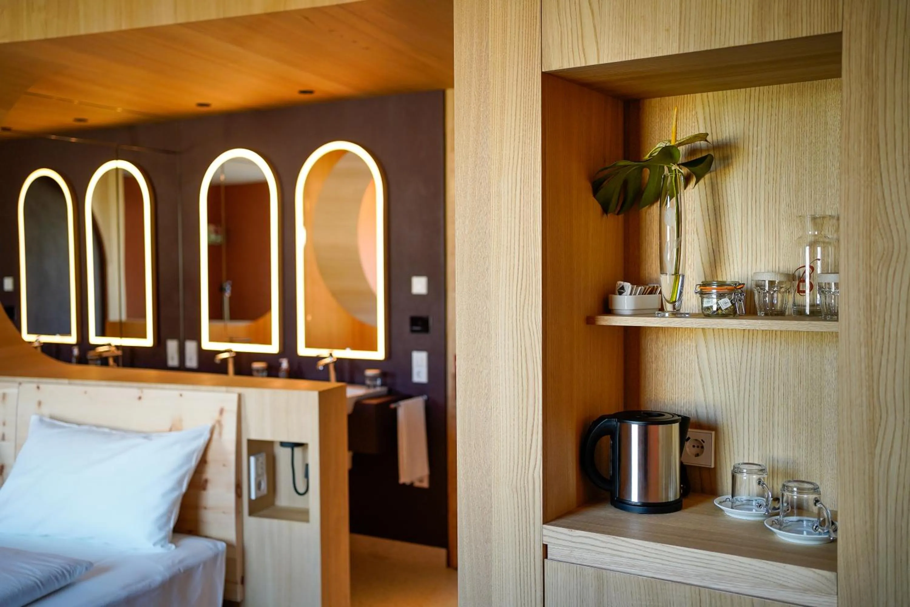 Coffee/tea facilities in Hotel La Briosa