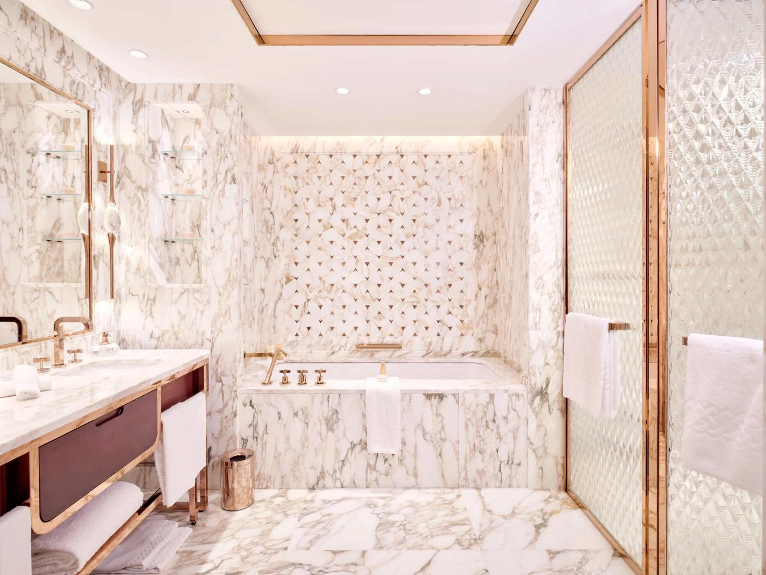 Bathroom in Royal Mansour Casablanca