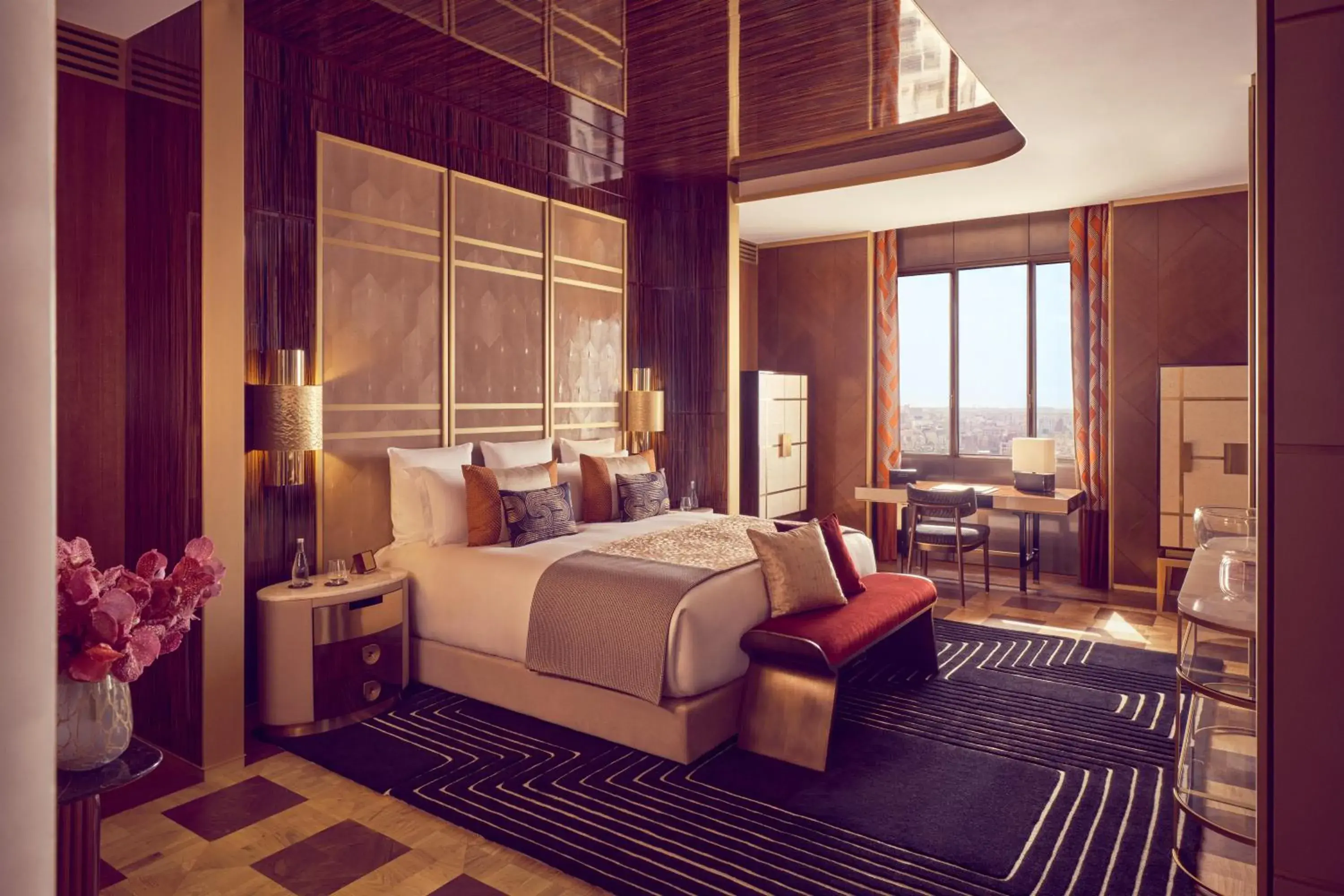 Bedroom, Bed in Royal Mansour Casablanca Bedroom, Bed in Royal Mansour Casablanca