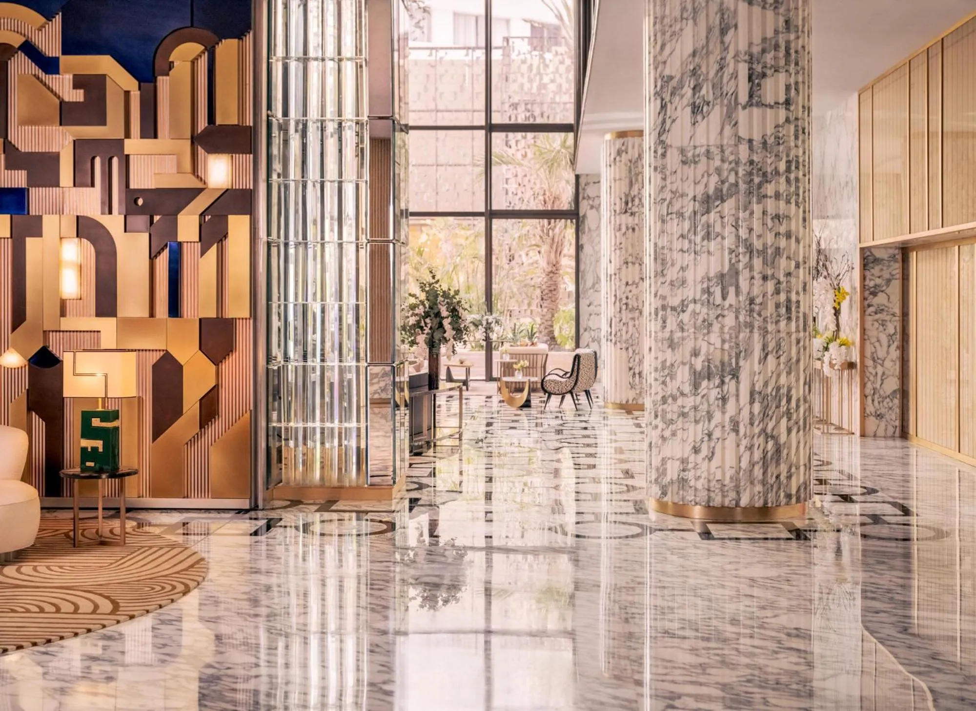 Lobby or reception in Royal Mansour Casablanca